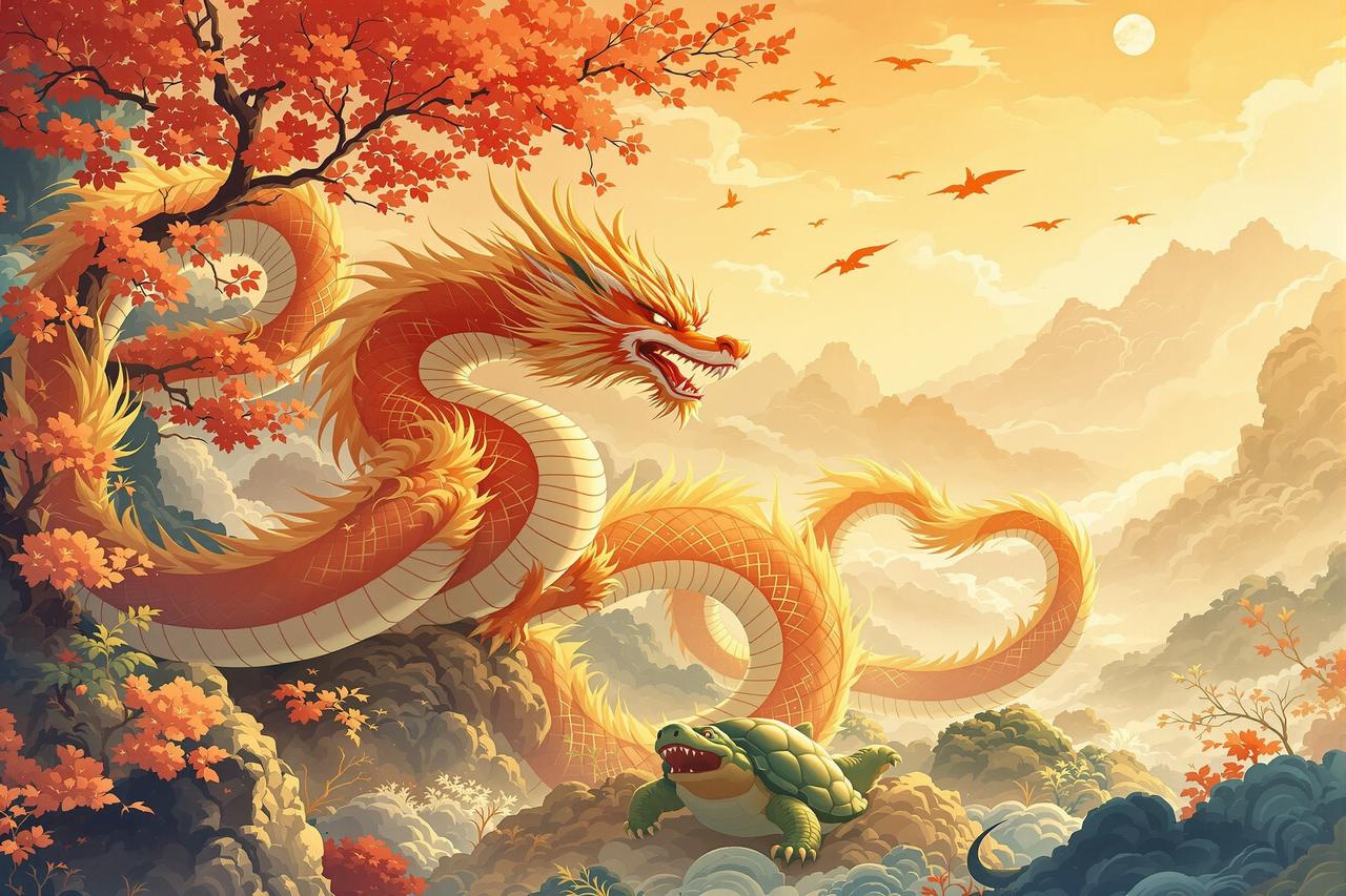 神话再创:从山海经到国漫异兽世界 - 国漫ai古风国漫专题 神话再创:从山海经到国漫异兽世界 - 国漫ai专题策划