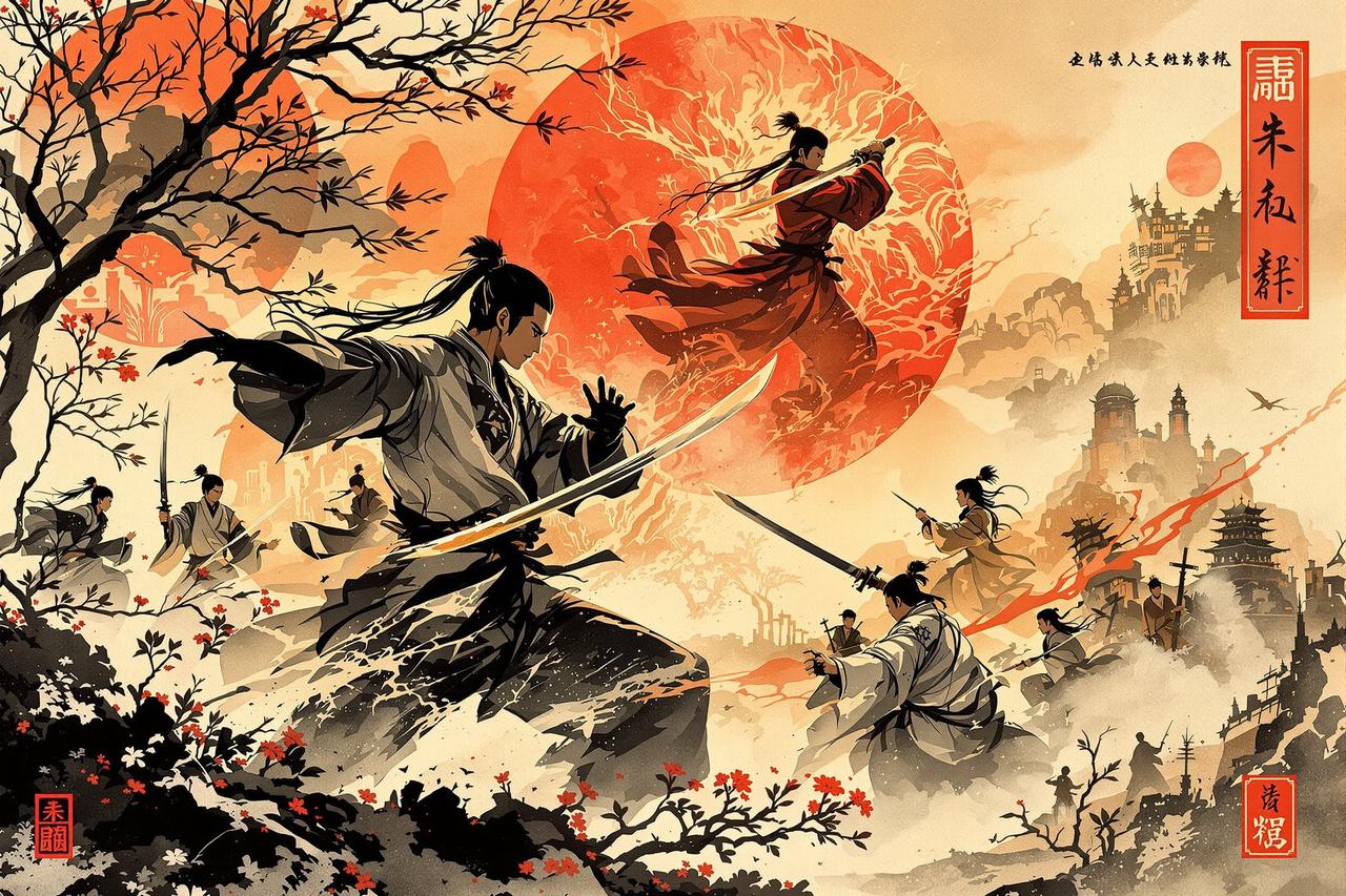国风武侠巅峰之作盘点 - 国漫ai专题策划